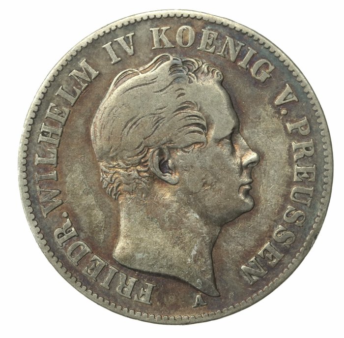 Tyskland, Preussen Frederick William IV (1840-1861). Ausbeutetaler 1849, Mintage ONLY 50.000  (Ingen mindstepris)