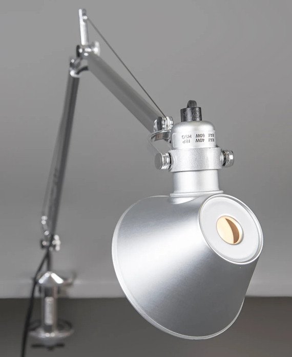 Artemide - Michele De Lucchi - Skrivebordslampe - Tolomeo Micro - Aluminium, Stål - A010900 + A004100