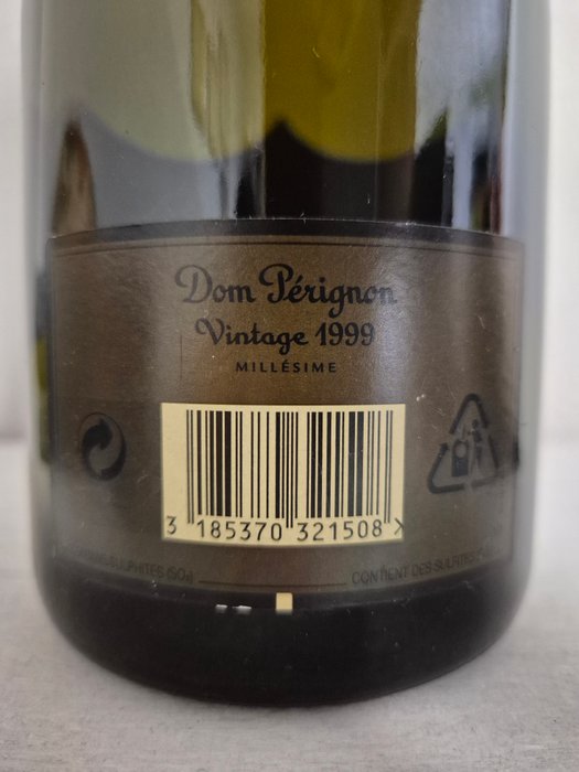 1999 Dom Pérignon - Champagne Brut - 1 Flaske (0,75L)