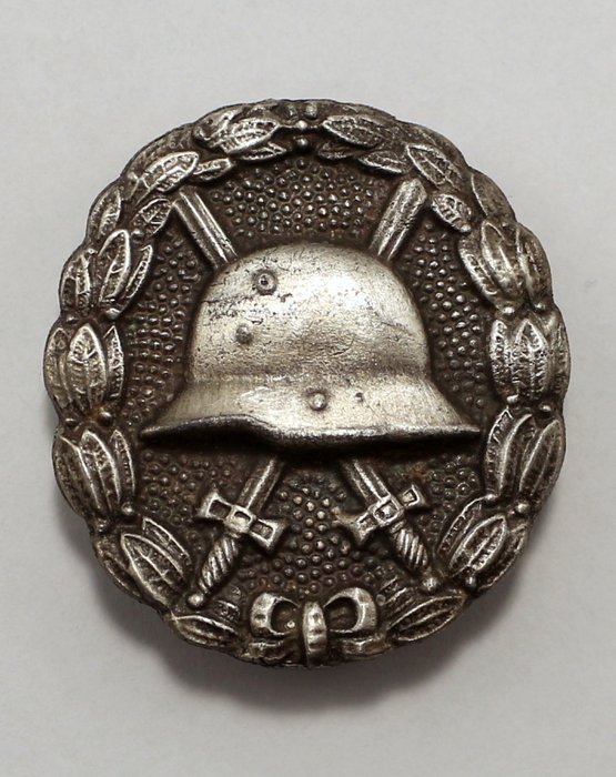 Tyskland - Badge - Wound Badge, Silver Grade - 20. - først i (2. verdenskrig)