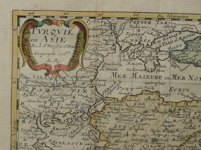 Asien - Tyrkiet / Cypern Hellige Land; Henri du Sauzet - Turquie en Asie - 1721-1750