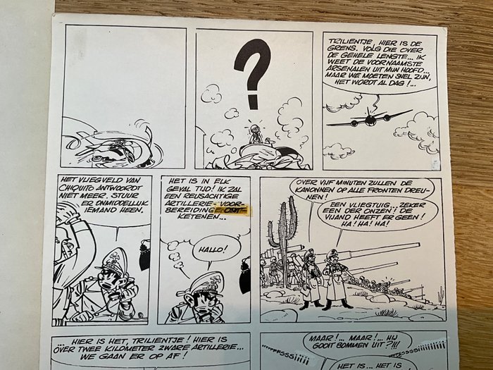 Franquin, André - 1 Oplag - Spirou et Fantasio - Le Dictateur et le Champignon