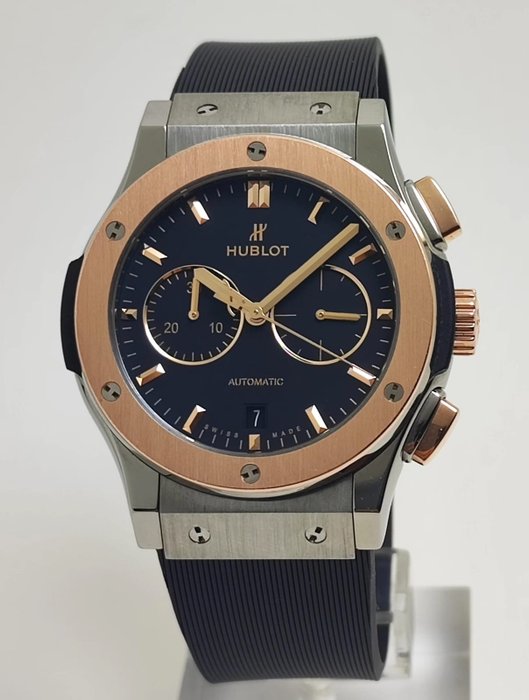 Hublot - Classic Fusion Chronograph Titanium King Gold - 541.NO.1181.RX - Mænd - 2020+