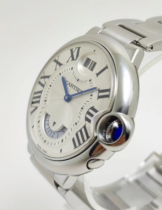 Cartier - Ballon Bleu Dual Time - W6920011 - Mænd - 2011-nu