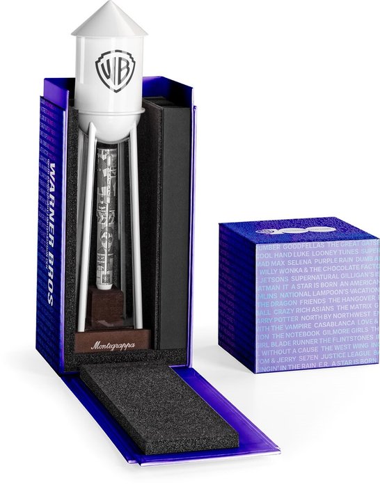 Montegrappa - WARNER BROS - Limited Edition * 1 - 100 * - ISWBNRSE - 18K Gold - Water Tower - Anniversary - New - Rollerpen