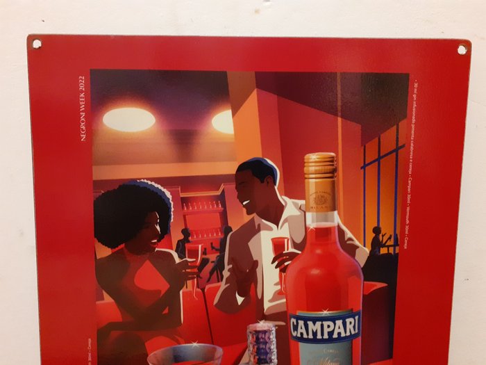 Davide Campari S.p.a Milano - SILVA FEITOSA - Reklameplakat - Jern