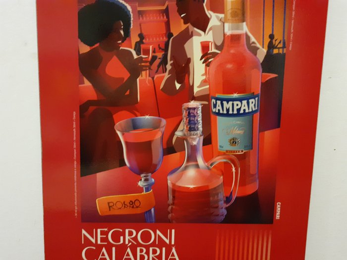 Davide Campari S.p.a Milano - SILVA FEITOSA - Reklameplakat - Jern