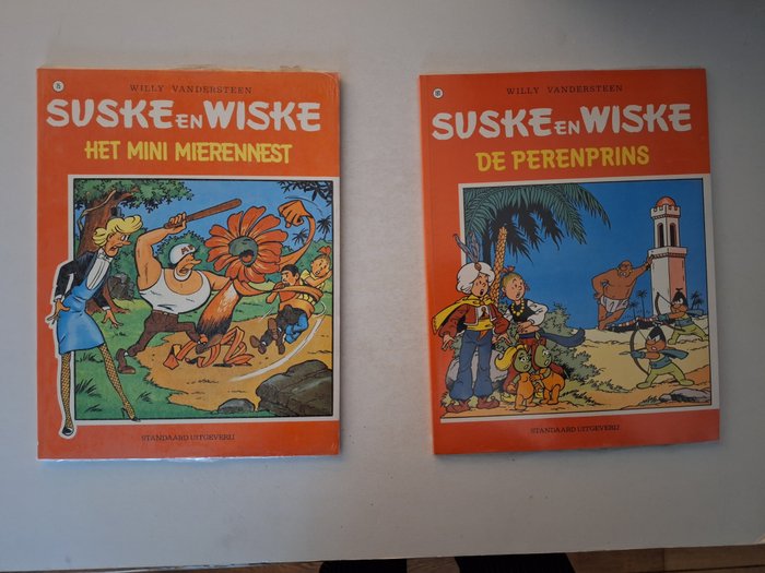 Suske en Wiske - Suske en Wiske - Div Suske en Wiske met Gratis spaar ze allemaal nog in de verpakking - 35 Album - Begrænset udgave - 1993