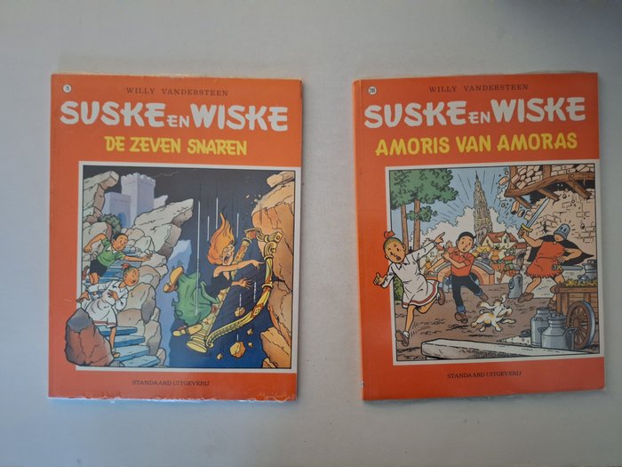 Suske en Wiske - Suske en Wiske - Div Suske en Wiske met Gratis spaar ze allemaal nog in de verpakking - 35 Album - Begrænset udgave - 1993