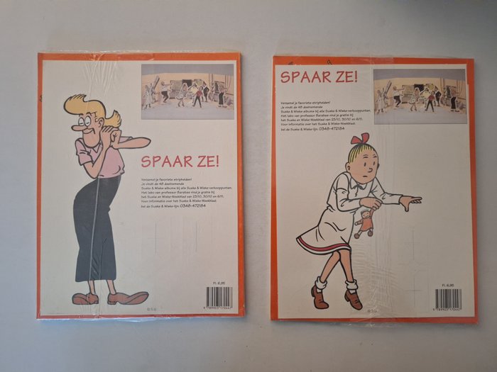 Suske en Wiske - Suske en Wiske - Div Suske en Wiske met Gratis spaar ze allemaal nog in de verpakking - 35 Album - Begrænset udgave - 1993