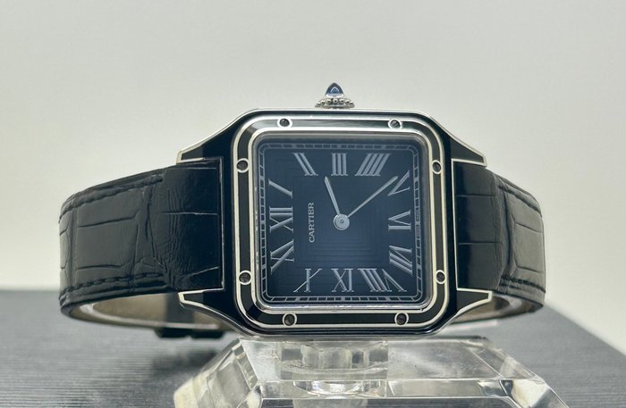 Cartier - Santos Dumont Black Lacquer - WSSA0046 - Mænd - 2020+