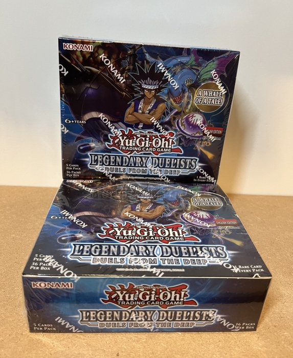 Konami - 2 Booster box - Legendary Duelists: Duels from the Deep Booster Box