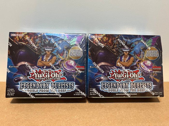 Konami - 2 Booster box - Legendary Duelists: Duels from the Deep Booster Box