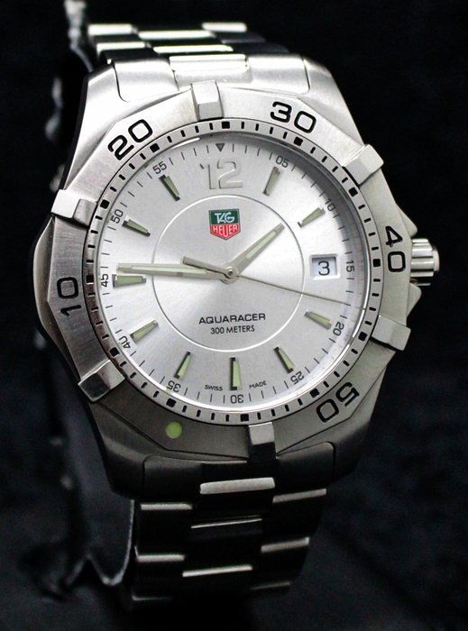 TAG Heuer - Aquaracer Silver Swiss - Ingen mindstepris - WAF1112 'NO RESERVE PRICE" - Mænd - 1990-1999