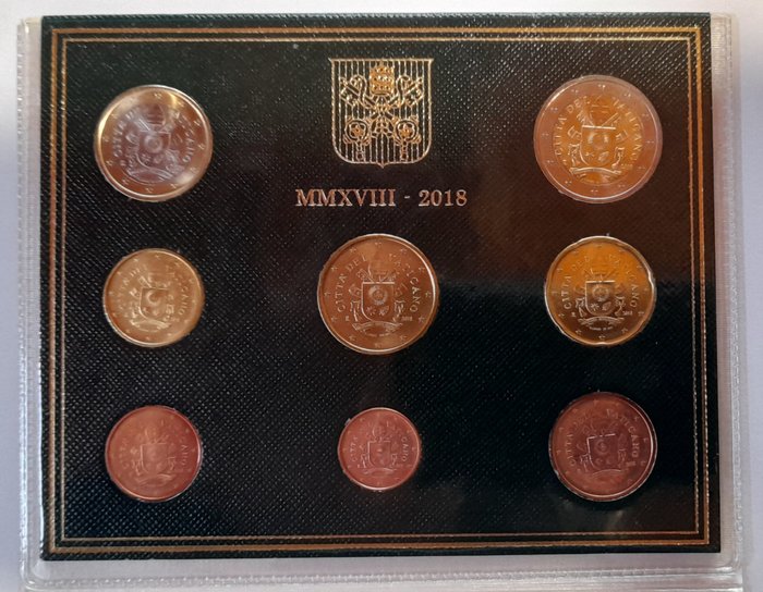 Vatikanstaten. Year Set (FDC) 2018  (Ingen mindstepris)