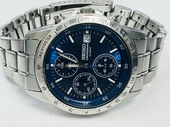 Seiko - Chronograph - Ingen mindstepris - 7T92-0DW0 - Mænd - 2000-2010