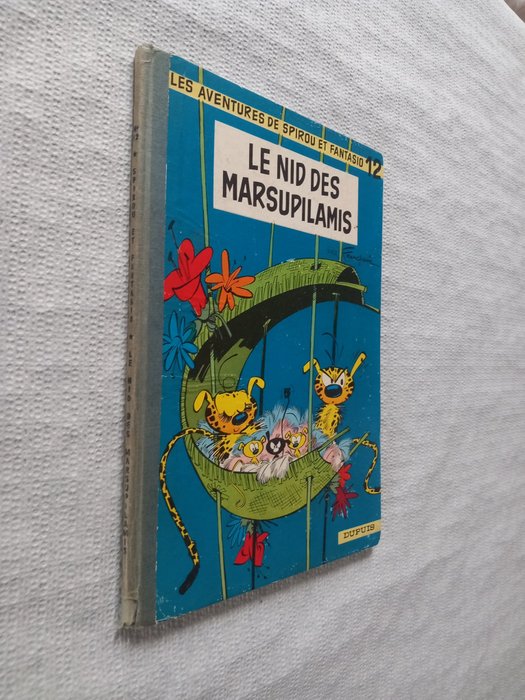 Spirou et Fantasio T12 - Le Nid des Marsupilamis - C - 1 Album - Første udgave - 1960