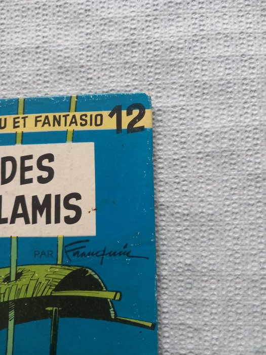 Spirou et Fantasio T12 - Le Nid des Marsupilamis - C - 1 Album - Første udgave - 1960