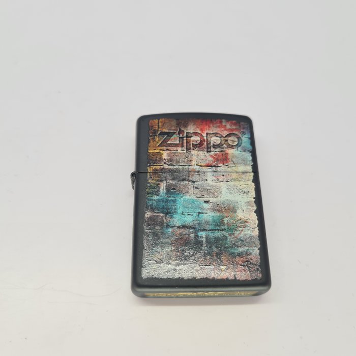 Zippo - Grunge Brick Wall - Lighter - Messing