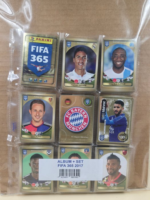 Panini - Fifa 365 2017 - 1 Empty album + complete loose sticker set