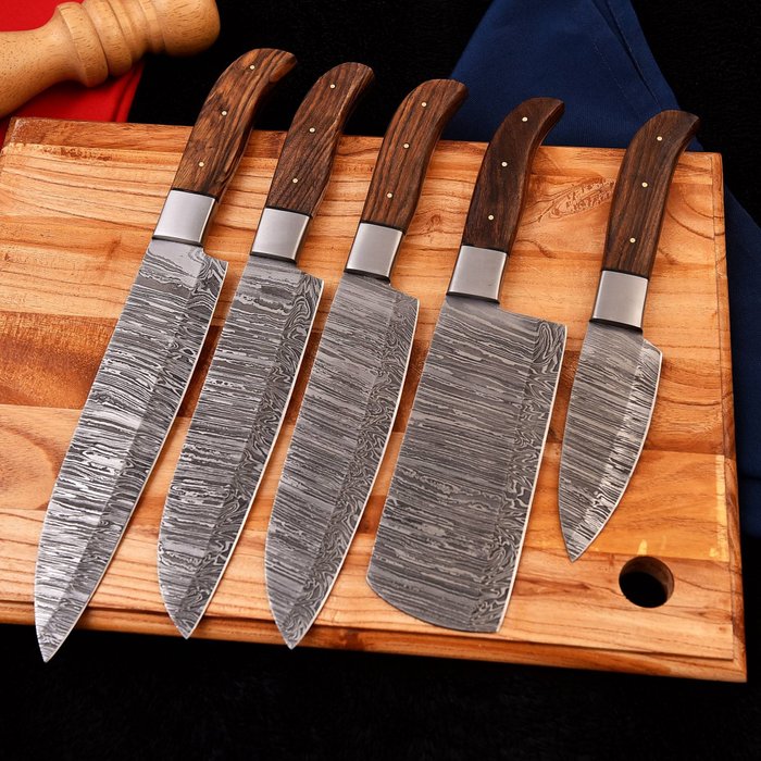 Køkkenkniv - Chef's knife - Foldet stål træ - Nordamerika