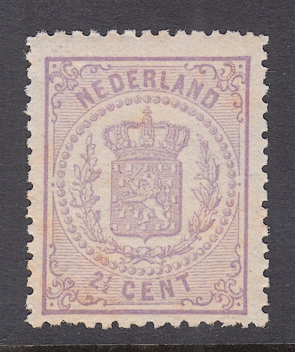 Holland 1869 - Rigsvåben, sjælden MNH - NVPH 18