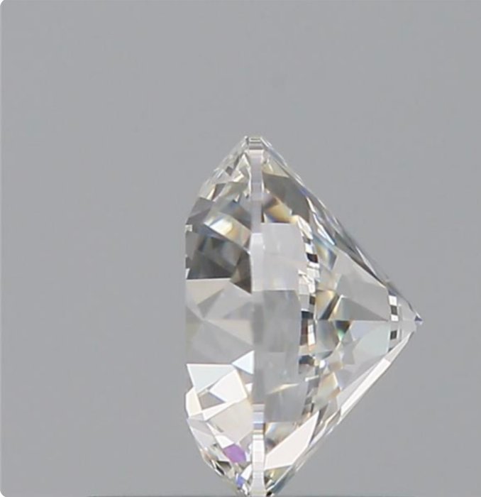 Ingen mindstepris - 1 pcs Diamant  (Natur)  - 0.70 ct - Rund - F - IF - Gemological Institute of America (GIA)