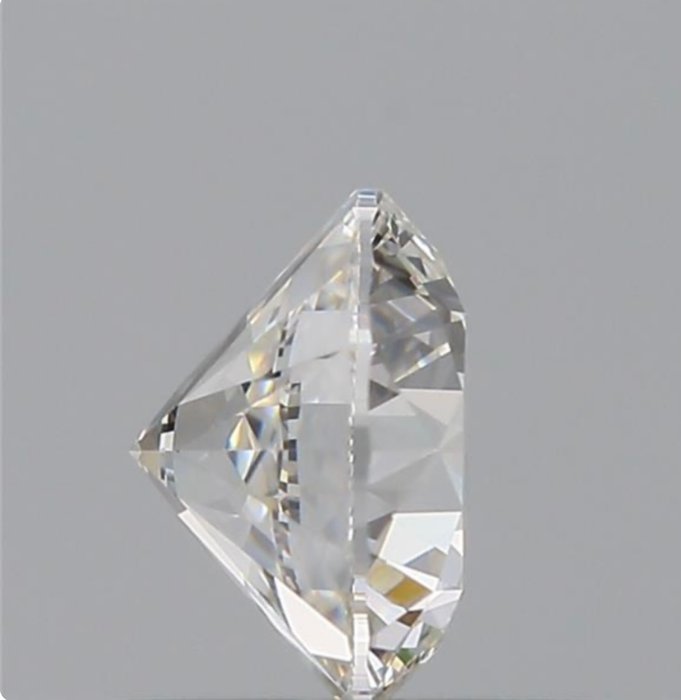 Ingen mindstepris - 1 pcs Diamant  (Natur)  - 0.70 ct - Rund - F - IF - Gemological Institute of America (GIA)