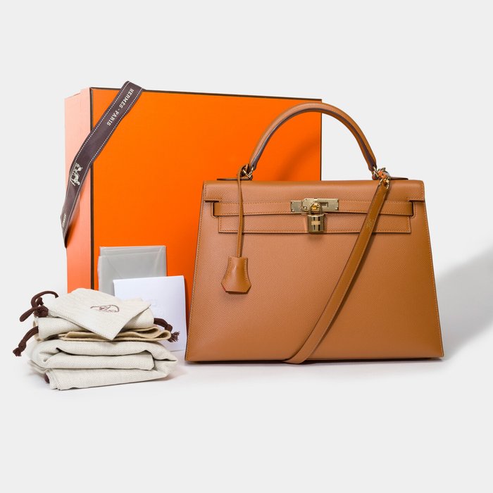 Hermès - Kelly 32 - Håndtaske