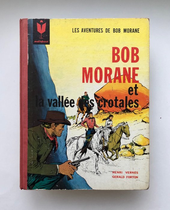 Bob Morane T7 - La Vallée des Crotales - C - 1 Album - Første udgave - 1964