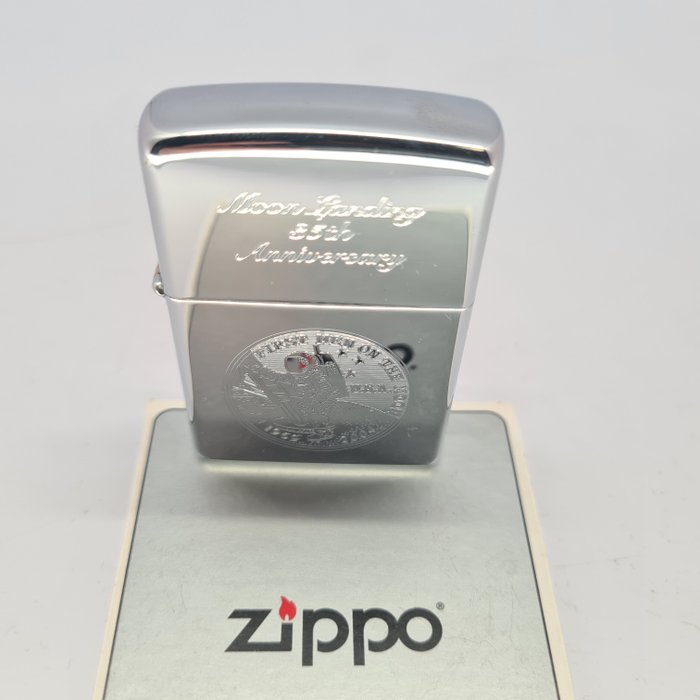 Zippo - Moon Landing 35th Anniversary - Lighter - Messing