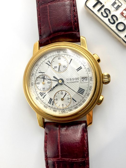 Tissot - T-GOLD Chronograph - T71360882 - Mænd - 2000-2010