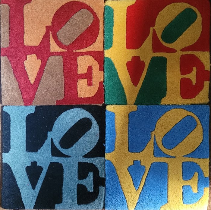 Robert Indiana (1928-2018) - LOVE  Rugs · 4 pieces