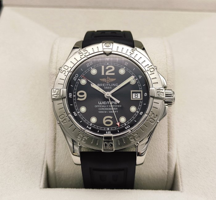 Breitling - Superocean Steelfish GMT Wempe Anniversary Edition - A32360 - Mænd - 2000-2010