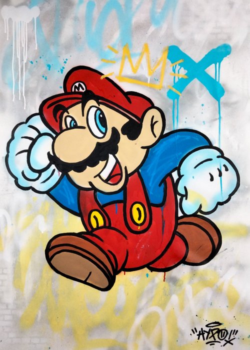 Hipo (1988) - Super Mario 64 (Original artwork)