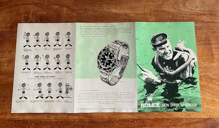 Rolex - Submariner - 1966 - Brochure