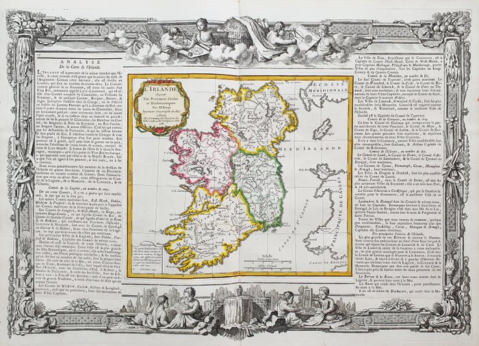 Europa - Irland / Dublin; Desnos / Brion De la Tour - L'Irlande - 1761-1780