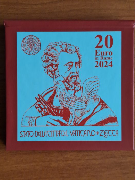 Vatikanstaten 20 Euro 2024 "San Pietro"  (Ingen mindstepris)