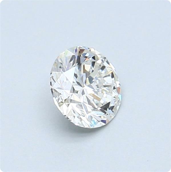 1 pcs Diamant  (Natur)  - 0.50 ct - Rund - F - VVS2 - Gemological Institute of America (GIA)