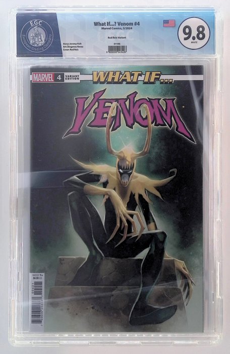 What If...? Venom - Gun Honey: Collision Course - Venom: Separation Anxiety - EGC graded all 9.8 - 3 Graded comic