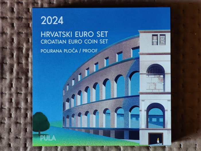 Kroatien. Proof Set 2024