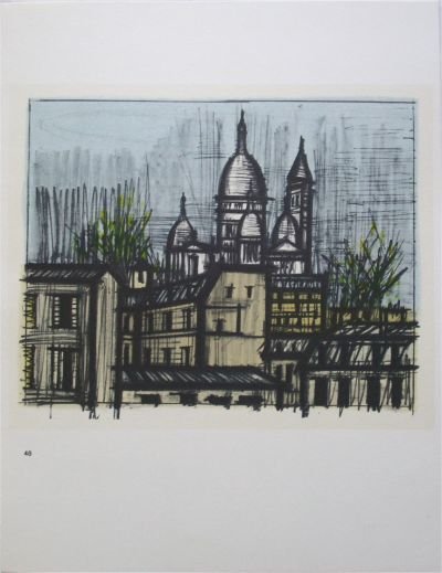 Bernard Buffet - Paris (10 lithographies)