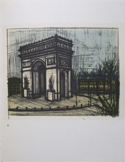 Bernard Buffet - Paris (10 lithographies)