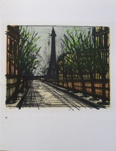 Bernard Buffet - Paris (10 lithographies)