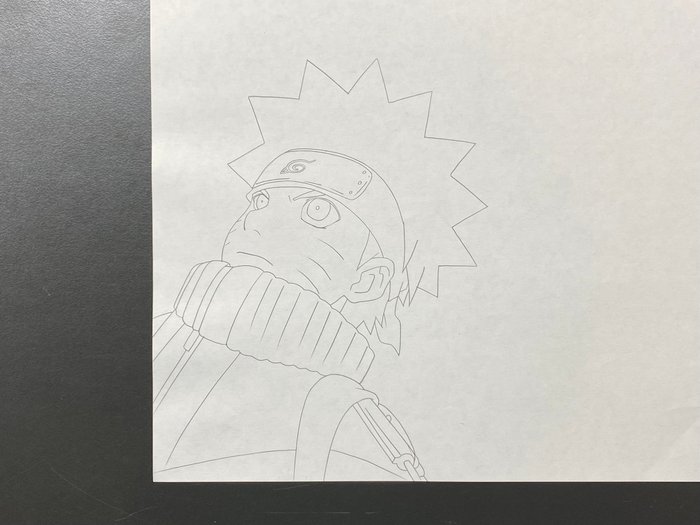 Naruto (2002-2007) - 1 Original animationstegning af Naruto - top!