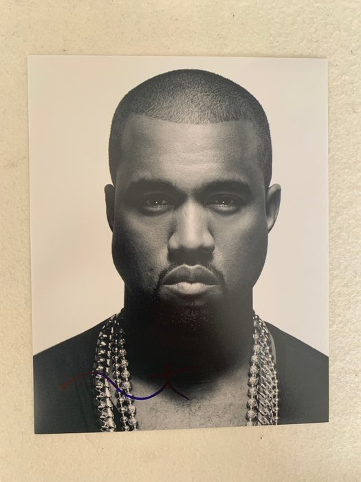 Kanye West - Nice signed photograph