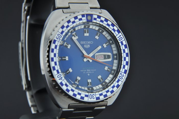 Seiko - Rally Diver Rotating Bezel - Ingen mindstepris - 6119-7173 - Mænd - 1970-1979