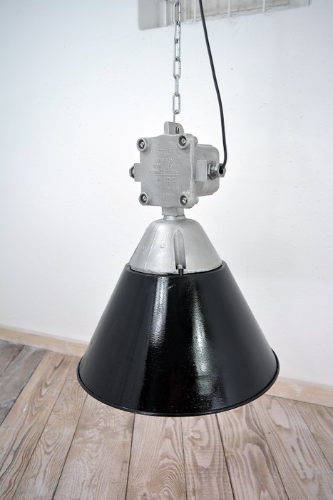 Hængende lampe - Aluminium, Glas, Stål