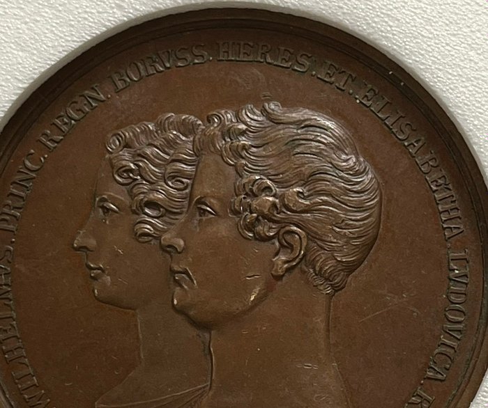 Tyskland, Preussen. Bronze medal 1823 Kingdom of Prussia - Frederick-Willian IV(1765-1832)  (Ingen mindstepris)