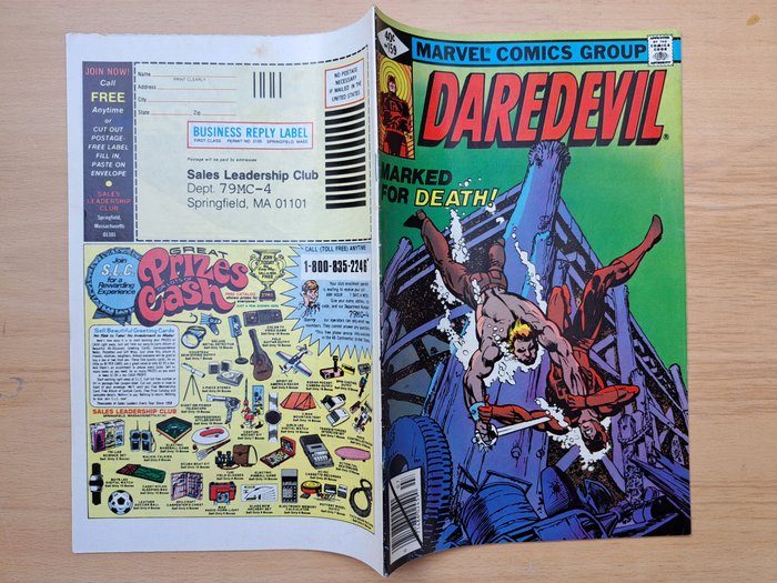 Daredevil #159 - Bullseye/2nd Miller - 1 Comic - 1979